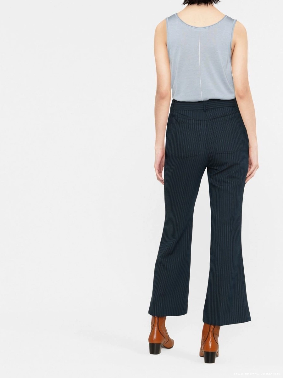 Cheap trousers McCartney flared Women striped Stella 0713